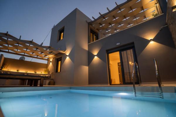 A la foto es mostra l'objecte Serenity luxury villa situat a la ciutat de Menetaí.