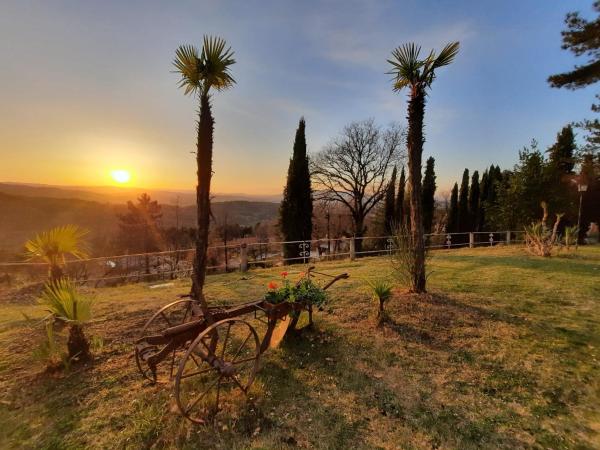På billedet ses objektet Villa el Pavo Real Arezzo beliggende i byen Palazzo del Pero.
