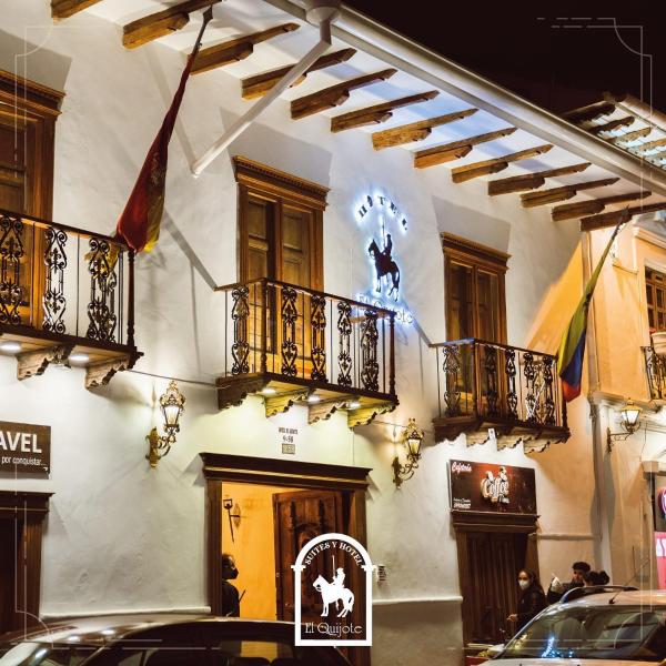 På billedet ses objektet Hotel & Suites El Quijote beliggende i byen Cuenca.