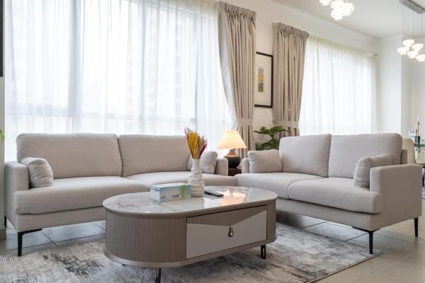 På billedet ses objektet Charming 1BR Apartment - Downtown, Dubai beliggende i byen Dubai.