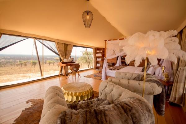 Nella foto è visibile l'oggetto Serengeti Luxury Retreat situato nella città di Banagi.