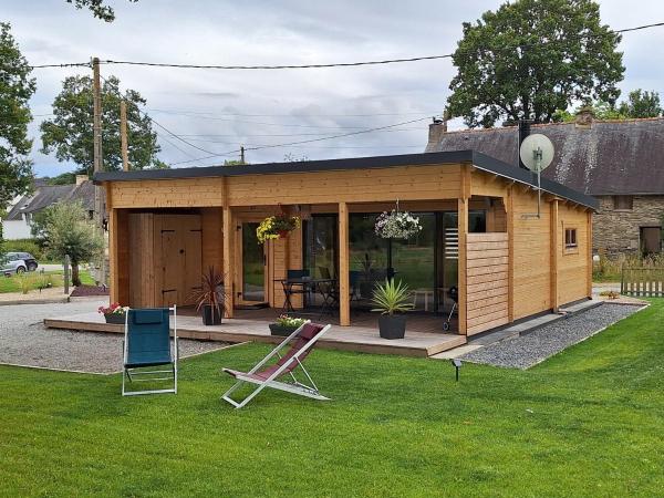 A la foto es mostra l'objecte Le Chalet de la Licorne situat a la ciutat de Saint-Abraham.