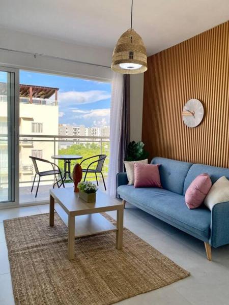 A la foto es mostra l'objecte Céntrico apartamento en Punta Cana situat a la ciutat de Punta Cana.