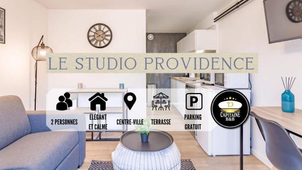A la foto es mostra l'objecte Le studio Providence - Parking Privé - Terrasse situat a la ciutat de Troyes.