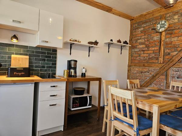 Na foto é possível ver o objeto Apartament Zielono Mi, Pilchowice localizado na cidade de Wrzeszczyn.