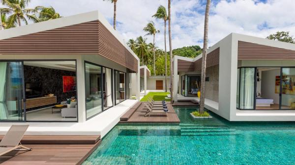 Elegant Villa Anar 5 Bed Luxury Beachfront Near Four Seasons - Ko Samui