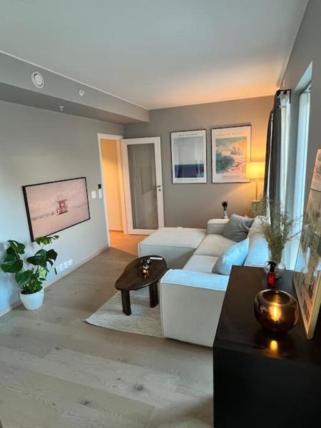 A la foto es mostra l'objecte Modern flat by the sea situat a la ciutat de Stavanger.