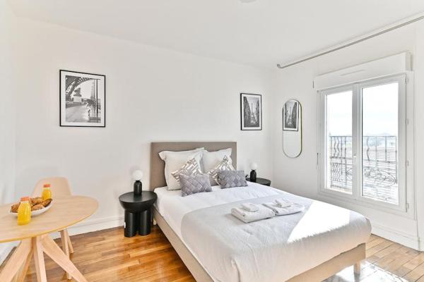 Na zdjęciu widoczny jest obiekt Studio confortable - Havre de Paix proche Paris położony w mieście Montreuil.