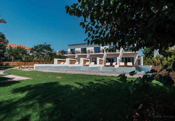 På bildet vises objektet Eucalyptus Sea Houses som ligger i byen Preveza.