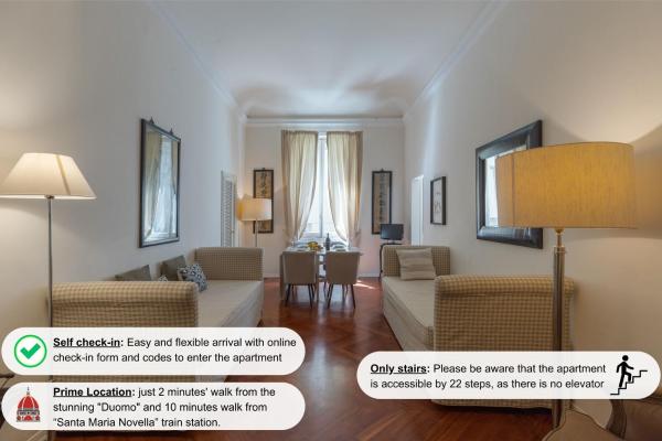 Big Apartment A Stone's Throw From The Duomo - Florence