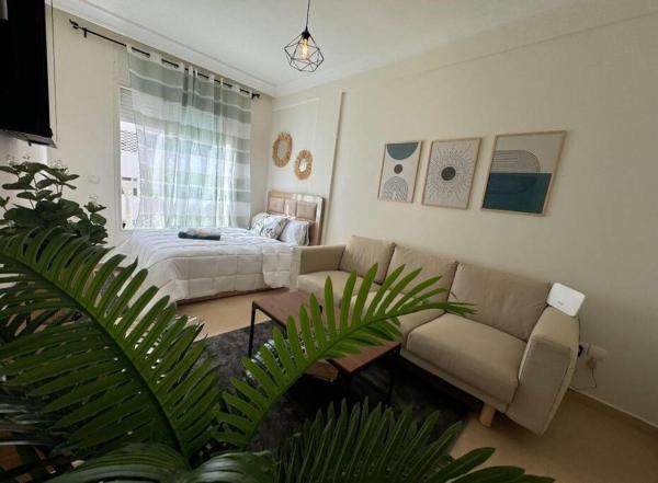 La photo montre l'objet très joli appartement vue sur mer présentation acte de mariage si couple situé dans la ville de Rabat.