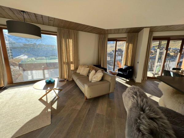 På billedet ses objektet Penthouse luxe Tignes Lavachet 4 chambres pour 8 pers. avec terrasse - FR-1-641-72 beliggende i byen Tignes.