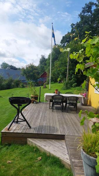 Kuvassa näkyy kohde Magnoliabackens Bed and Breakfast, joka sijaitsee kaupungissa Ullared.