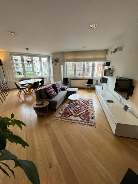 På bildet vises objektet Appartement Ixelles 2 chambres, 3 lits som ligger i byen Brussel.
