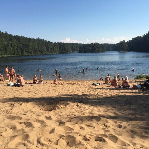 Na foto é possível ver o objeto Cozy cabin house in Viitna localizado na cidade de Viitna.