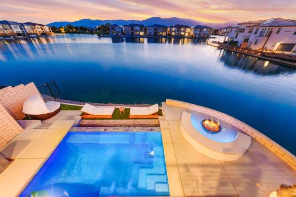 På bildet vises objektet Lakeside Haven som ligger i byen Indio.
