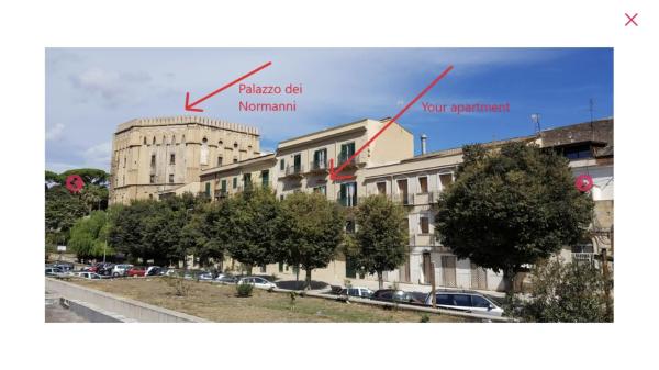Na fotografii je vidět objekt casadeb orleans nacházející se ve městě Palermo.