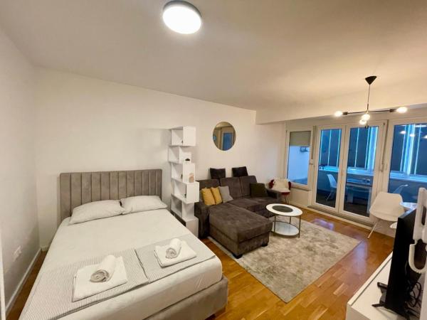 A la foto es mostra l'objecte Luxury apartment Sunny place situat a la ciutat de Mostar.