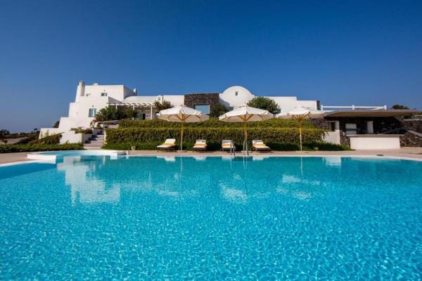 Wonderful Santorini Villa 5 En-suite Bedrooms Villa Elysium Heated Pool - Santorini