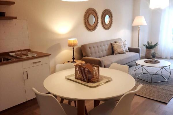 Na fotografii je vidět objekt Apartamento Dana próximo a la playa - Costa da Morte nacházející se ve městě Bamiro.