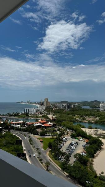 På billedet ses objektet Departamento Nuevo Ferrara Pacific Vista Panorámica beliggende i byen Mazatlán.