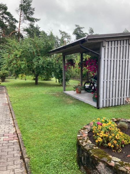 På bilden syns objektet Pušyno Apartments-Studio som ligger i staden Stariai.