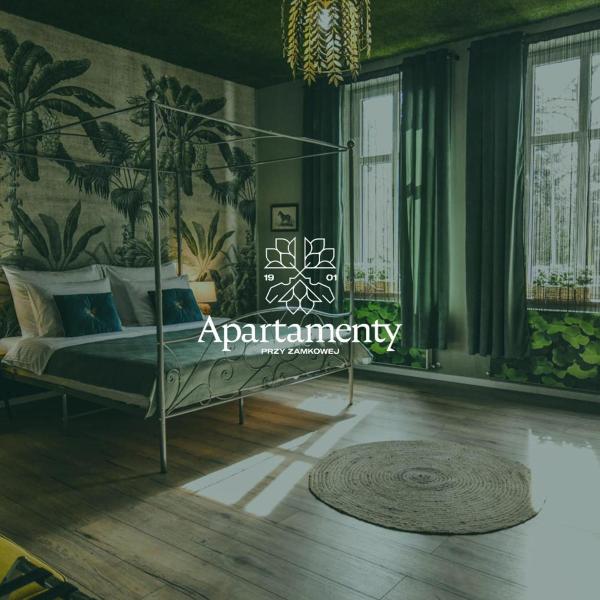 写真にはヴァウブジフ市にあるApartamenty przy Zamkowej w Wałbrzychuが写っています。