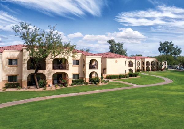 A la foto es mostra l'objecte Beautiful Hotel in Legacy Golf Resort - Studio Sleeps up to 4 situat a la ciutat de Phoenix.