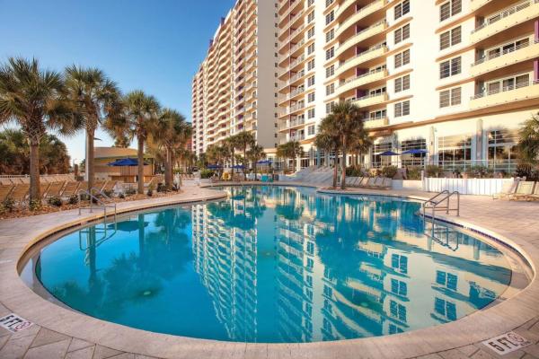 A la foto es mostra l'objecte Beautiful Hotel in Ocean Walk 1BD near Basilica of St. Paul Catholic Church situat a la ciutat de Daytona Beach.