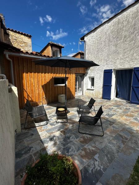 På billedet ses objektet Charmante maison de 4 chambres beliggende i byen Bergerac.