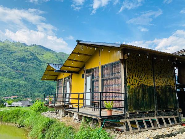 A la foto es mostra l'objecte Du Gia Yên Homestay situat a la ciutat de Làng Cac.