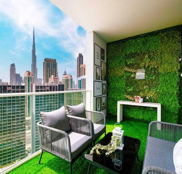 A la foto es mostra l'objecte Gorgeous 2BR with full Burj Khalifa view, 5 mins from Dubai Mall situat a la ciutat de Dubai.