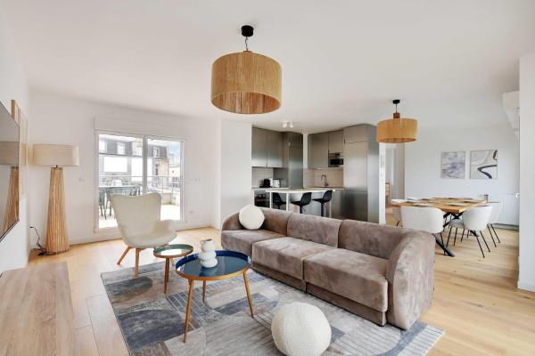 Apartment mit 3 Schlafzimmern und Aussicht — 121 m² - Chic Duplex with Rooftop -3BD-6P- Nogent-sur-Marne
