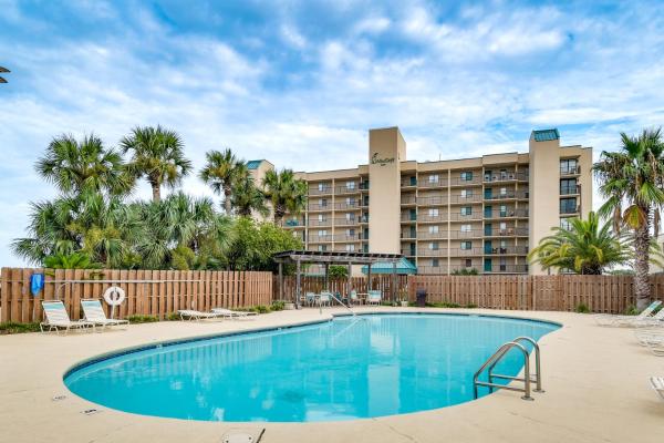På billedet ses objektet Water-View Balcony Breezy Orange Beach Condo! beliggende i byen Orange Beach.