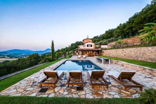 En la foto se muestra el objeto Villa Destino Italy, Umbria Tuscany boarder ubicado en la ciudad de Montone.