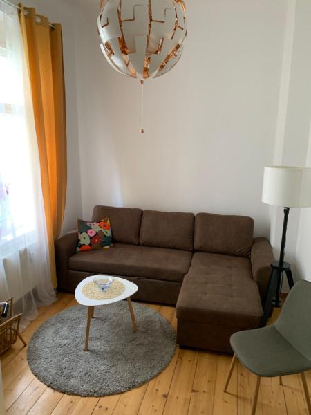 På billedet ses objektet Ferienwohnung am Tivoli beliggende i byen Freiberg.