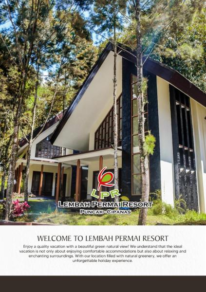 På bildet vises objektet Lembah Permai Resort som ligger i byen Sindanglaya.