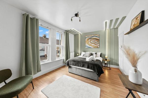Na fotografii je vidět objekt Amazing 1-Bedroom in Canterbury with City View nacházející se ve městě Gillingham.