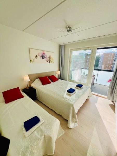 A la foto es mostra l'objecte Apartment with good location for families and groups situat a la ciutat de Vantaa.