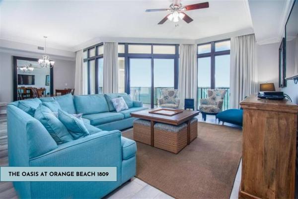 På billedet ses objektet The Oasis At Orange Beach 1809 by Liquid Life beliggende i byen Orange Beach.