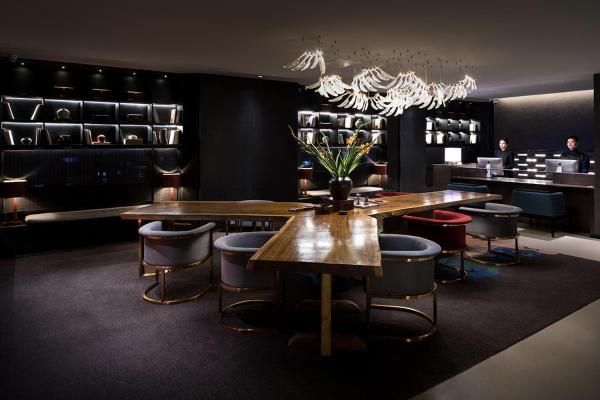 A la foto es mostra l'objecte Qianzitong First Seeing Hotel situat a la ciutat de Changping.