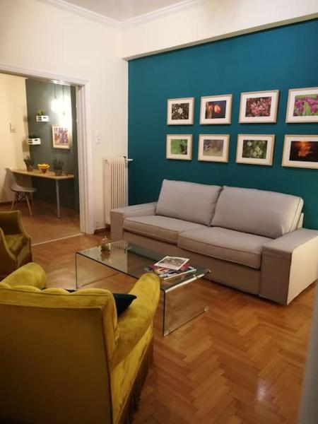Unique 3 Bdrm Apartment, 5 Min Walk From Acropolis - Atenas