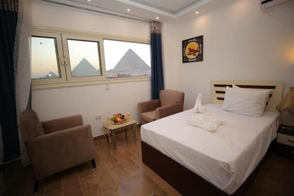 Nella foto è visibile l'oggetto Fahad pyramids inn situato nella città di Il Cairo.