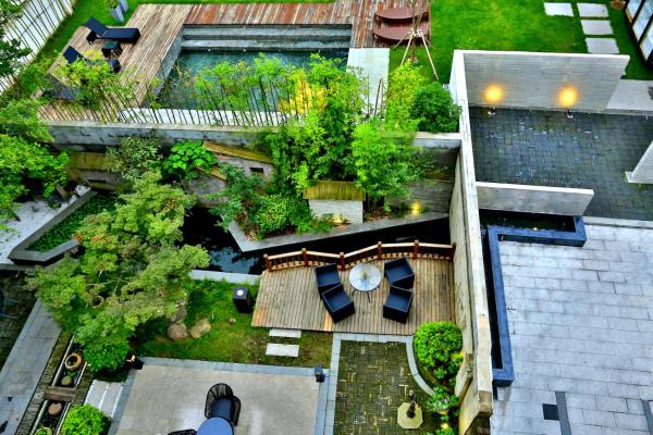 På bildet vises objektet Wuzhen Residence B&B som ligger i byen Tongxiang.
