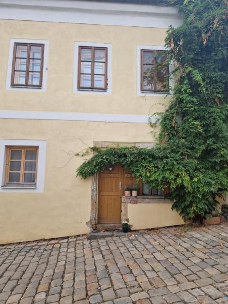 På billedet ses objektet Dům s duší beliggende i byen Kadaň.