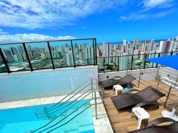 A la foto es mostra l'objecte GHS1307 · Perfeito apt entre aeroporto/praia/shopping situat a la ciutat de Recife.