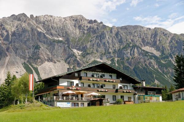 На фото показан объект Kraftplatz am Dachstein - Herold - für Ruhesuchende und sportlich Aktive, расположенный в городе Рамзау-ам-Дахштайн.