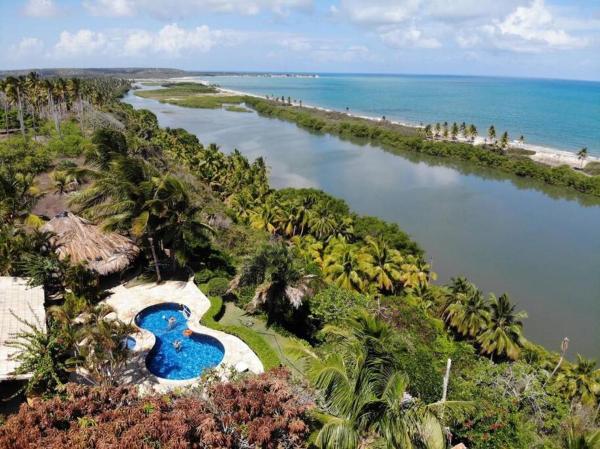 Auf dem Foto ist das Objekt Casa de Praia I Alagoas I Nordeste-Coruripe in der Stadt Coruripe zu sehen.