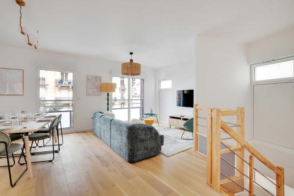 Bild 7: Chic Duplex with Rooftop -3BD-6P- Nogent-sur-Marne