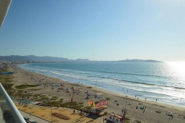På billedet ses objektet Depto frente a la playa en avenida del Mar Se permiten mascotas Mac07 beliggende i byen La Serena.